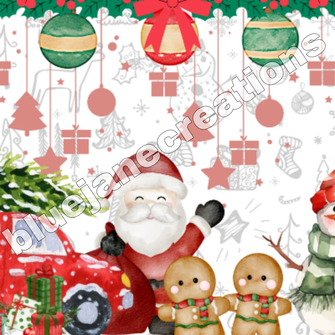 Wonky Christmas Collage Papers