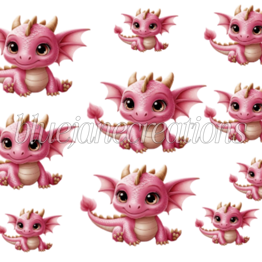 Baby Dragon Cut-apart Pages