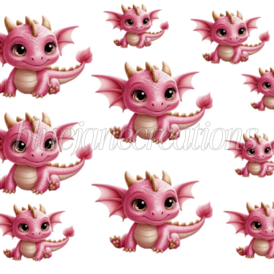 Baby Dragon Cut-apart Pages