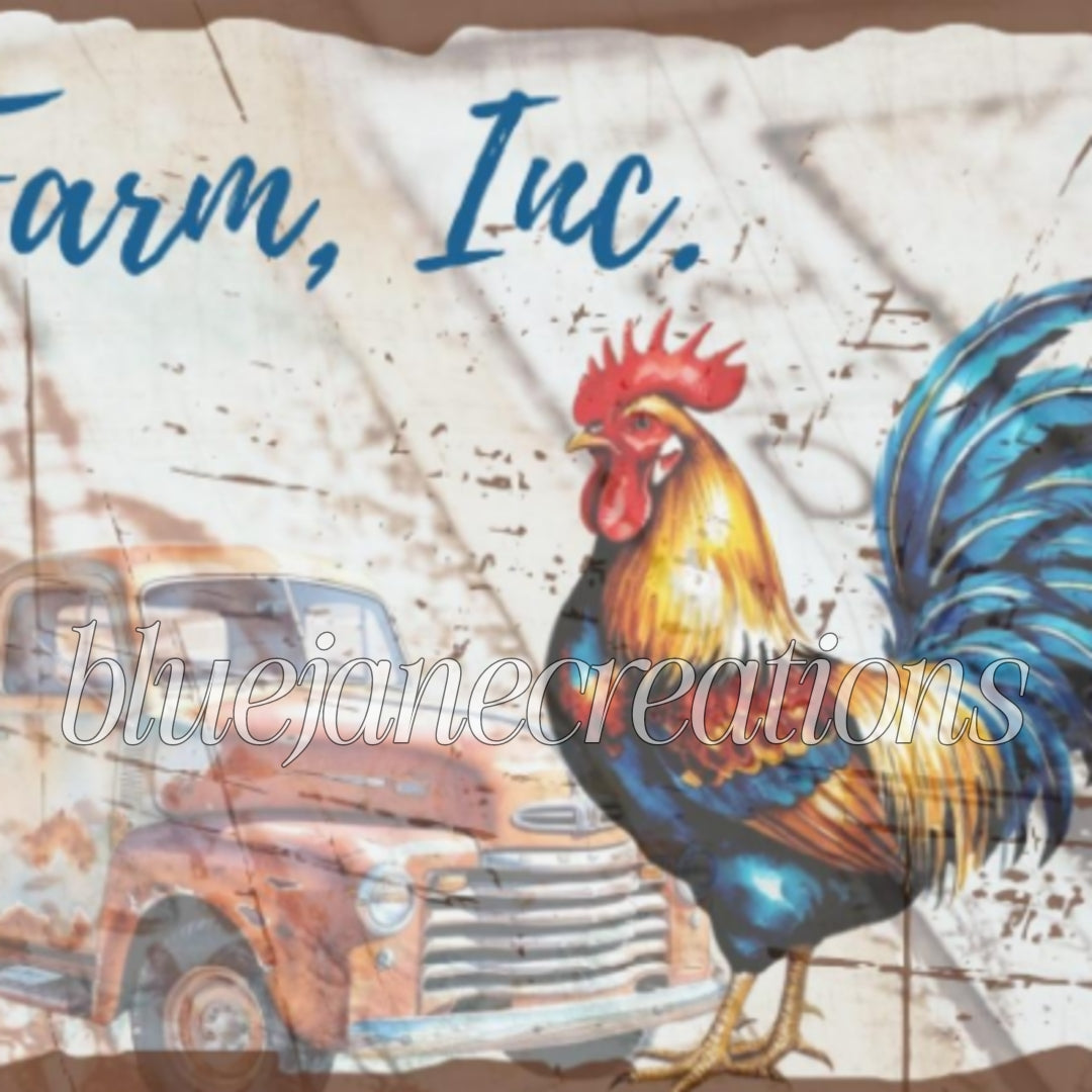 Vintage Rooster Paper Collection