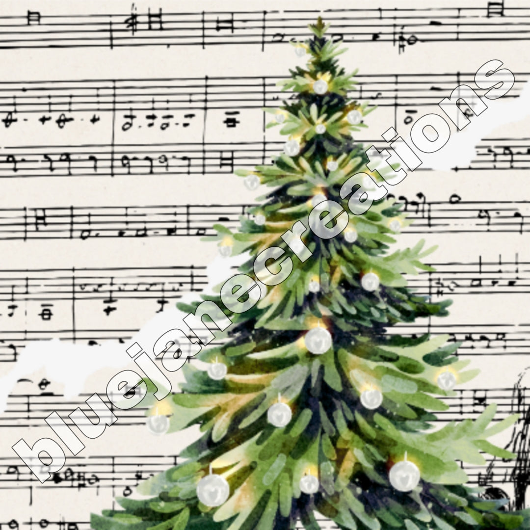Wonky Christmas Collage Papers