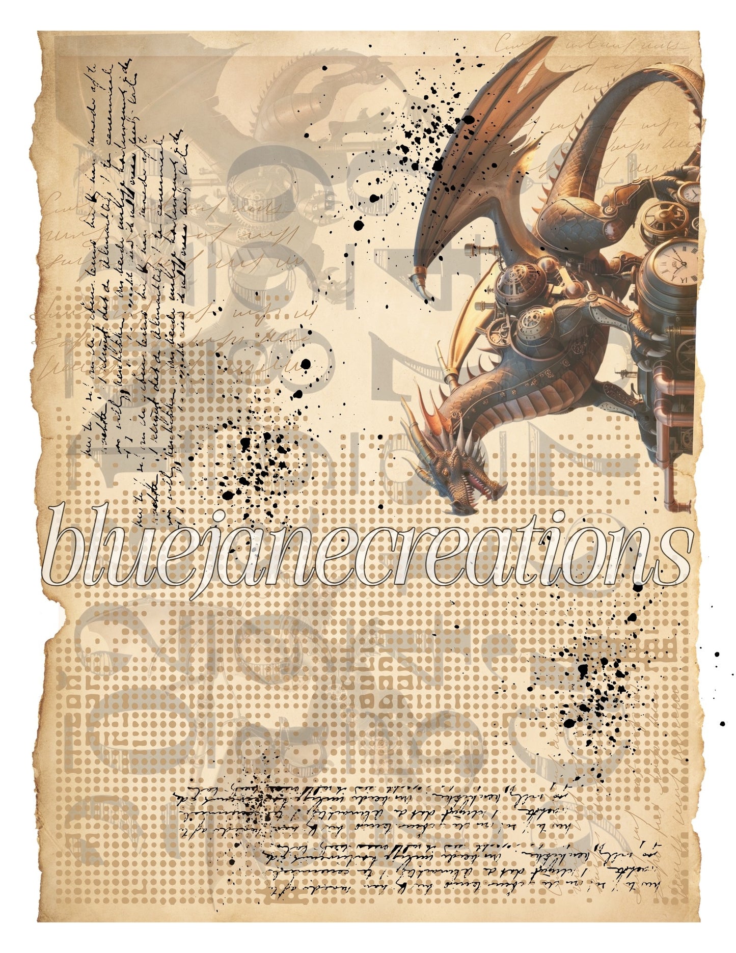 Steampunk Paper Collection