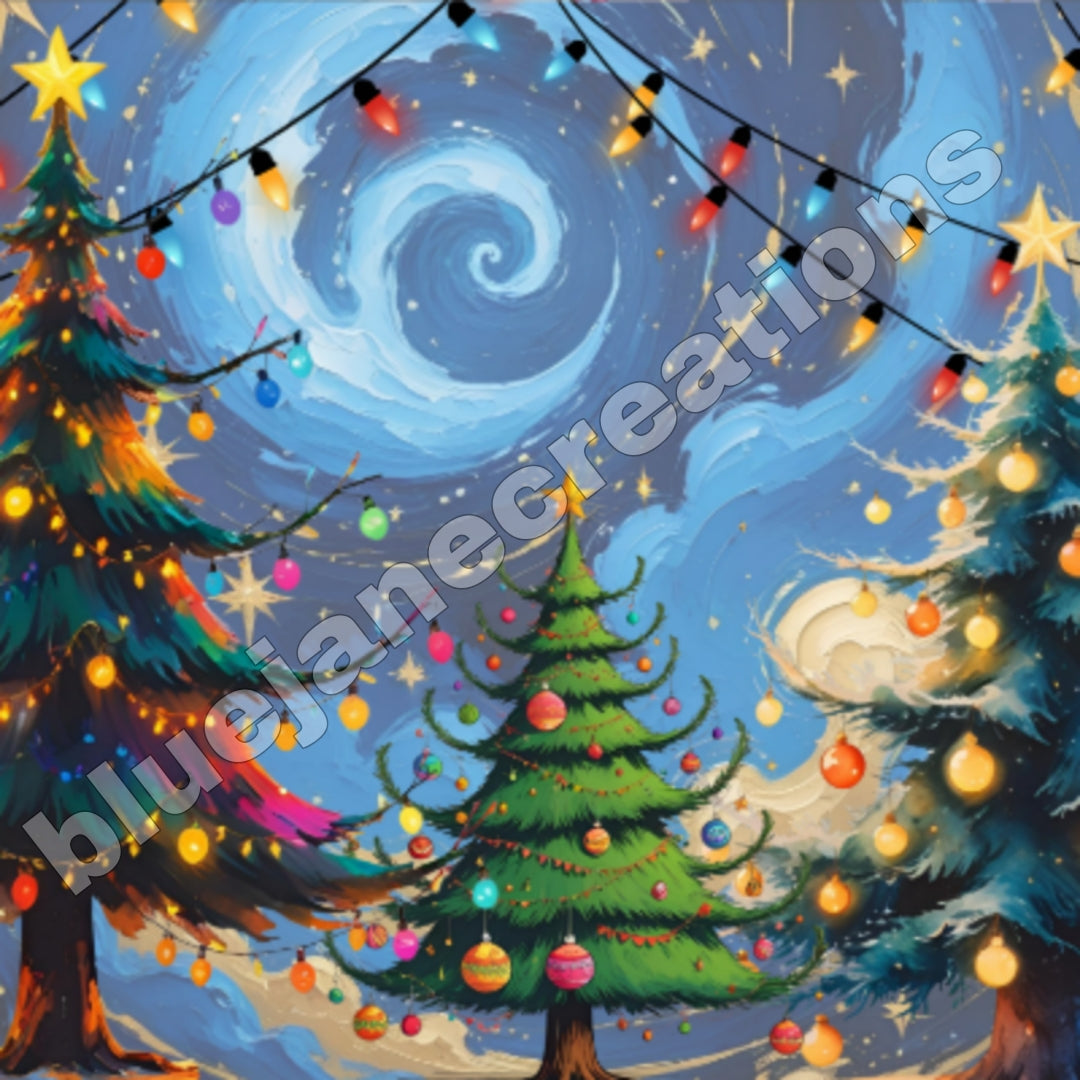 Wonky Christmas Collage Papers