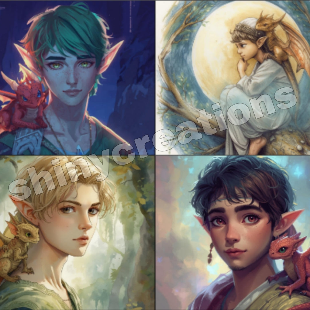 Shiny Creations Fantasy Collage Collection - Paperback