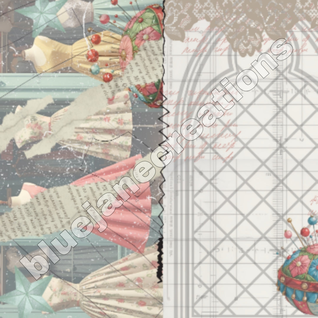 Funkiest Fashions Collage Papers
