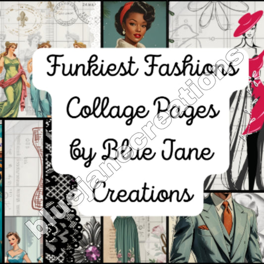 Funkiest Fashions Collage Papers