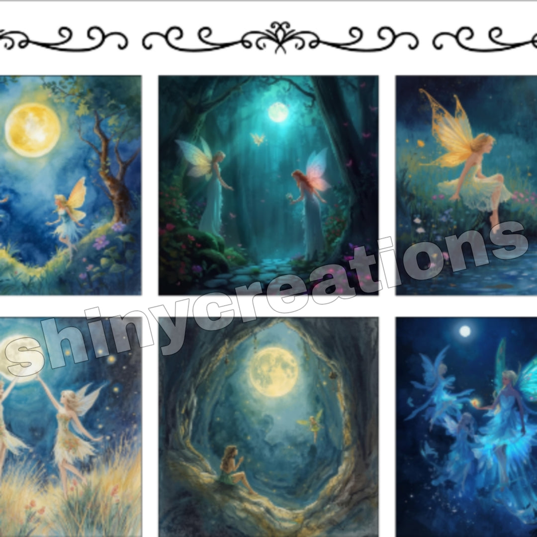 Shiny Creations Fantasy Collage Collection, Digital Edition