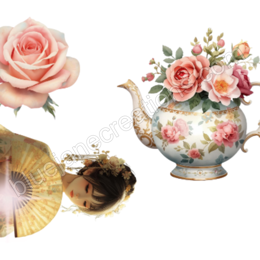Elegant Ladies 6-piece Large Ephemera Pack