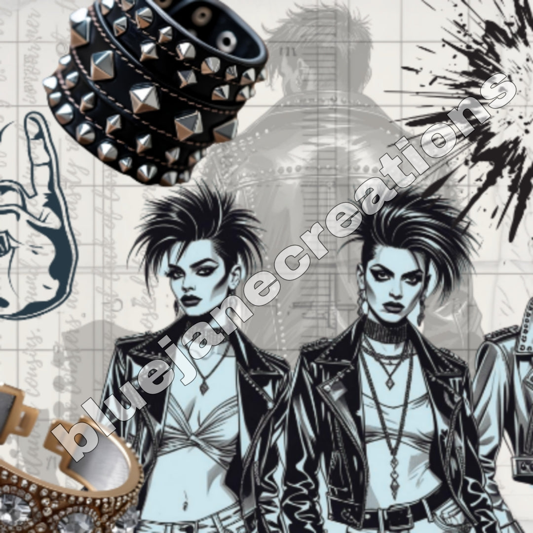 Funkiest Fashions Collage Papers