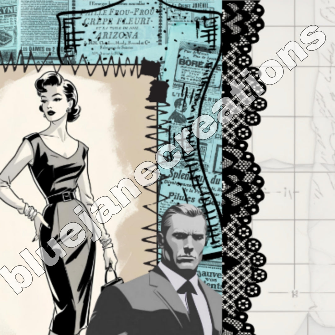 Funkiest Fashions Collage Papers