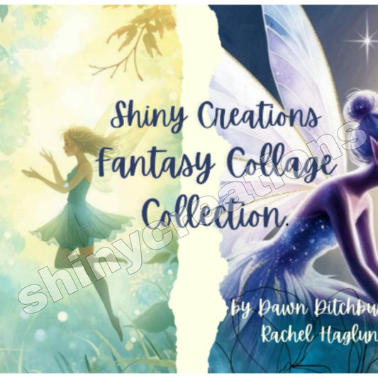 Shiny Creations Fantasy Collage Collection, Digital Edition